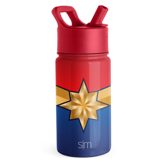 Summit Kids Water Bottle with Straw Lid