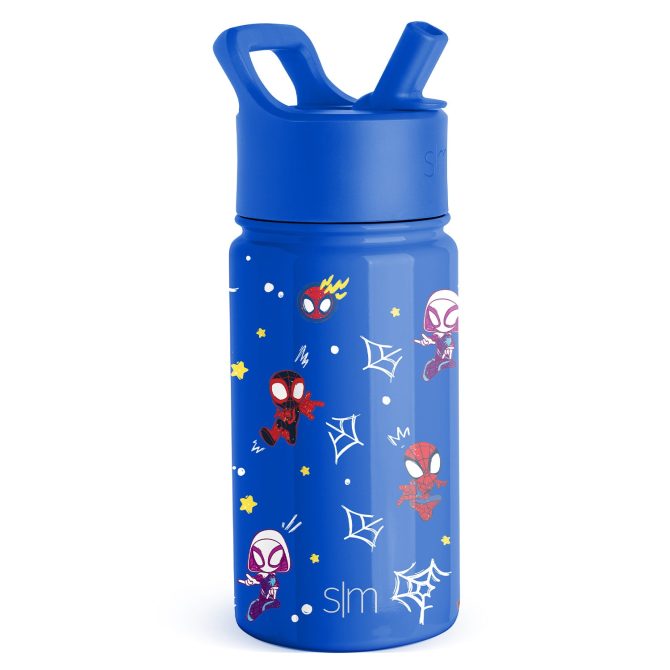 Summit Kids Water Bottle with Straw Lid