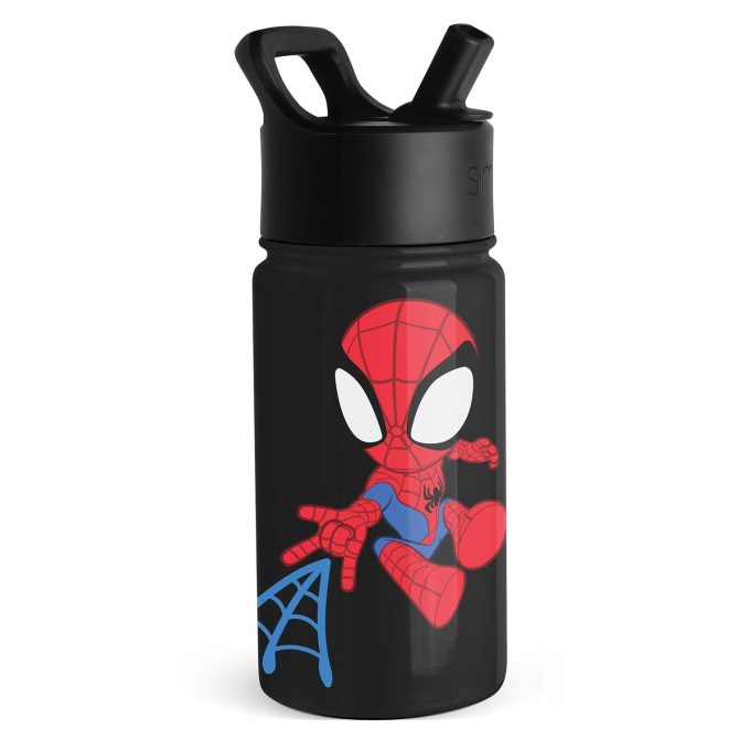 Summit Kids Water Bottle with Straw Lid