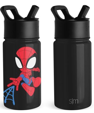 Summit Kids Water Bottle with Straw Lid