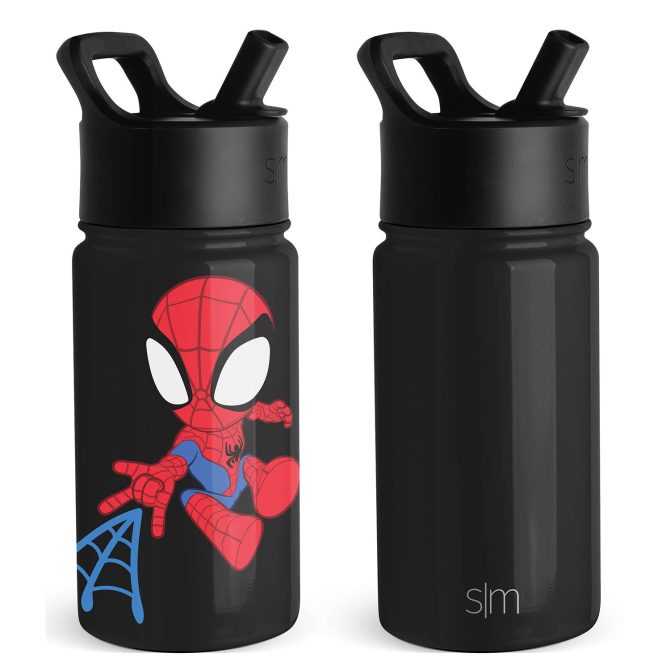 Summit Kids Water Bottle with Straw Lid