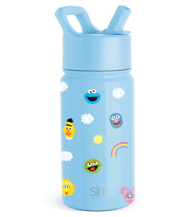 Summit Kids Water Bottle with Straw Lid