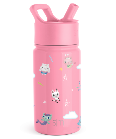 Summit Kids Water Bottle with Straw Lid