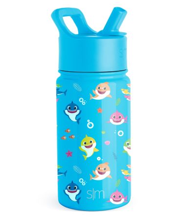 Summit Kids Water Bottle with Straw Lid