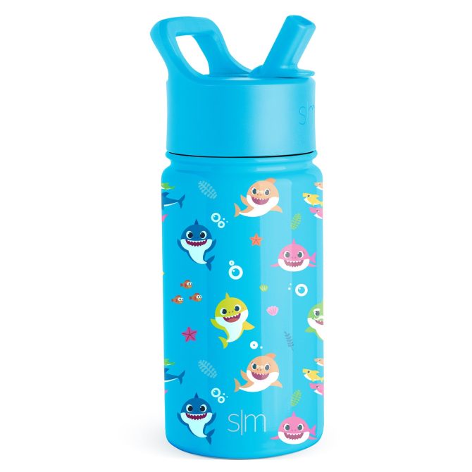 Summit Kids Water Bottle with Straw Lid