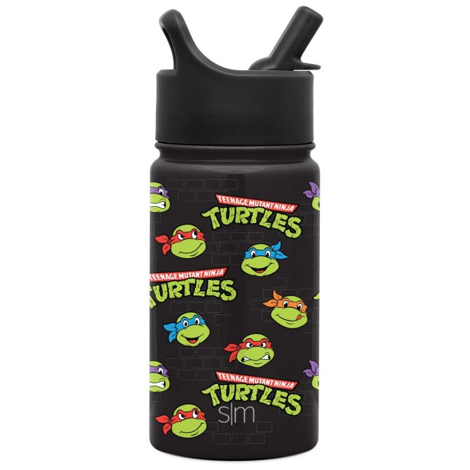 Summit Kids Water Bottle with Straw Lid