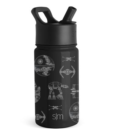 Summit Kids Water Bottle with Straw Lid