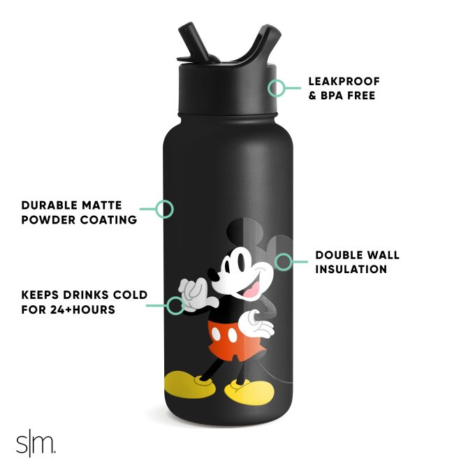 Disney Summit Water Bottle with Straw Lid