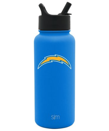 NFL Summit Insulated Water Bottle with Straw Lid