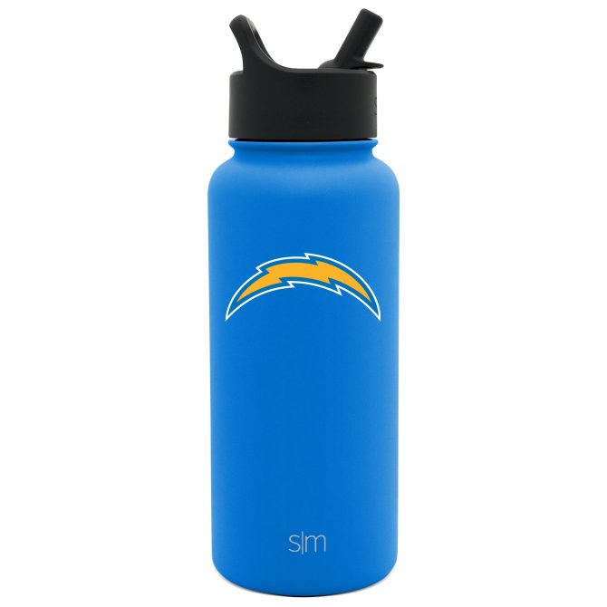 NFL Summit Insulated Water Bottle with Straw Lid