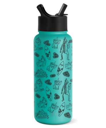 Summit Water Bottle with Straw Lid