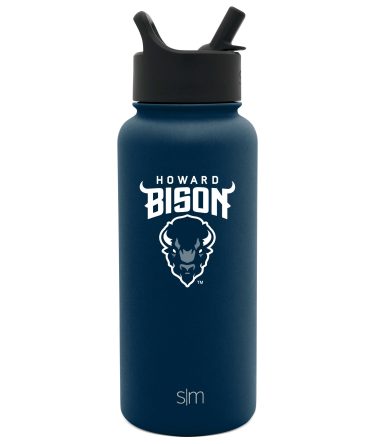 Collegiate Summit Water Bottle with Straw Lid