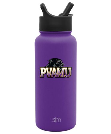 Collegiate Summit Water Bottle with Straw Lid