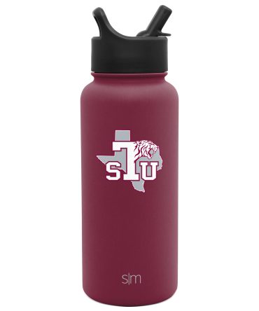 Collegiate Summit Water Bottle with Straw Lid