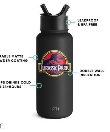 Summit Water Bottle with Straw Lid