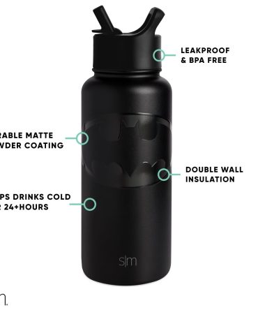 Summit Water Bottle with Straw Lid