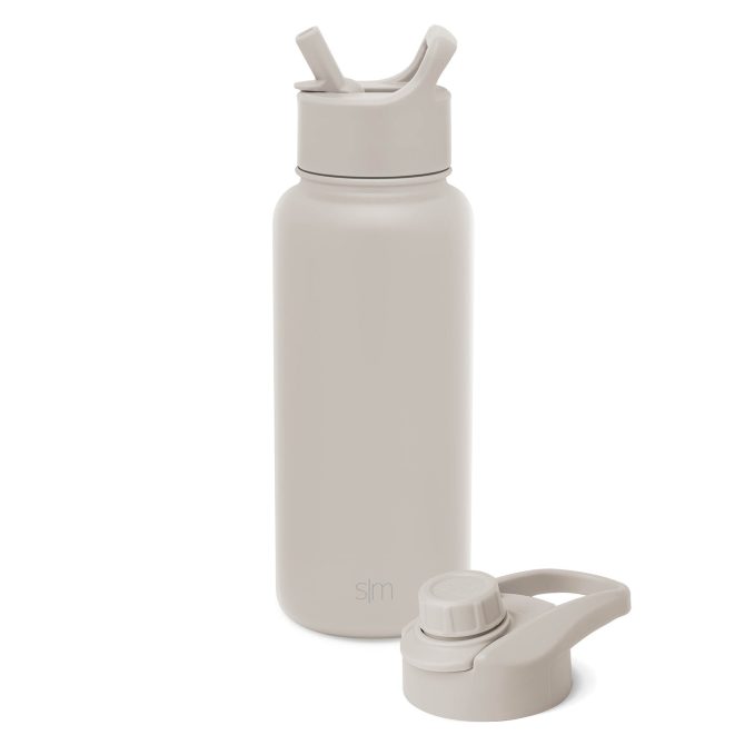 Summit Water Bottle with Straw Lid and Chug Lid