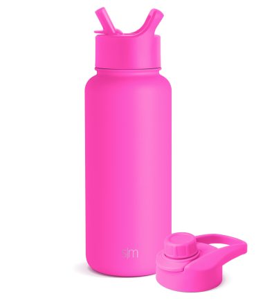 Summit Water Bottle with Straw Lid and Chug Lid