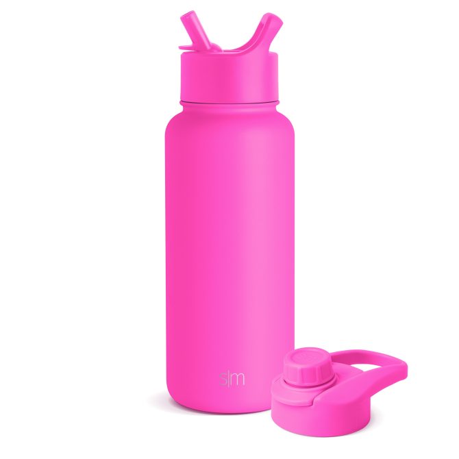 Summit Water Bottle with Straw Lid and Chug Lid