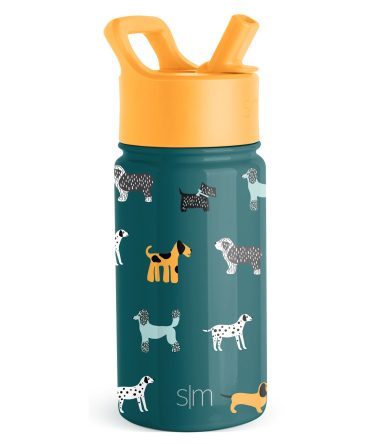 Summit Kids Water Bottle with Straw Lid