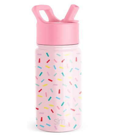 Summit Kids Water Bottle with Straw Lid