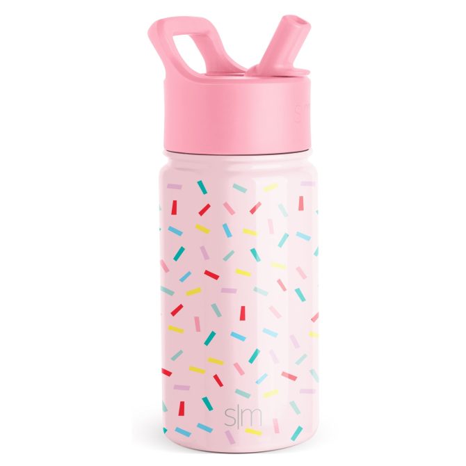 Summit Kids Water Bottle with Straw Lid