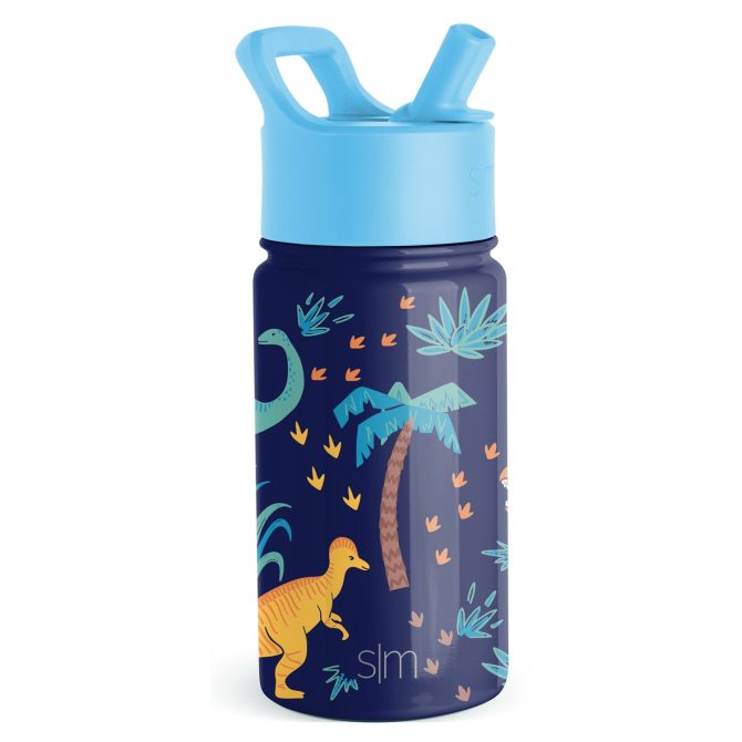 Summit Kids Water Bottle with Straw Lid