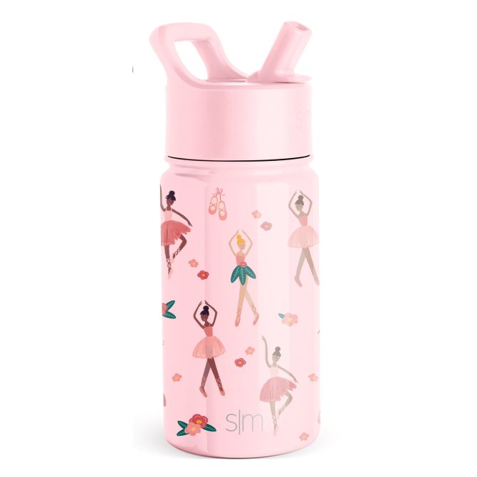 Summit Kids Water Bottle with Straw Lid