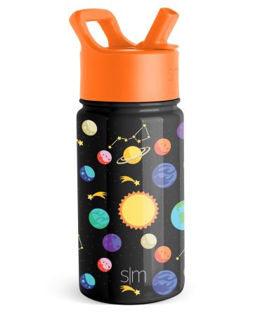 Summit Kids Water Bottle with Straw Lid