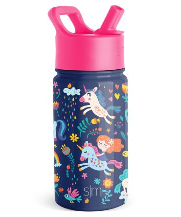 Summit Kids Water Bottle with Straw Lid