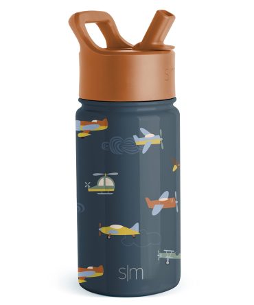 Summit Kids Water Bottle with Straw Lid