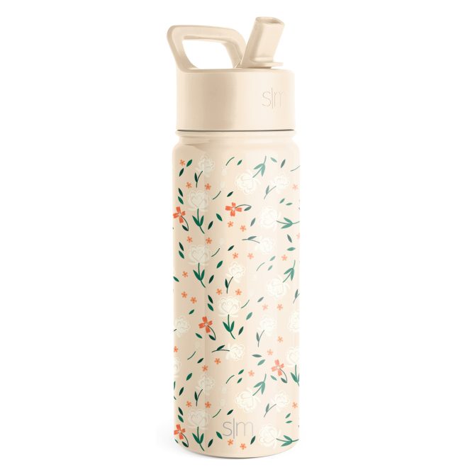 Summit Kids Water Bottle with Straw Lid