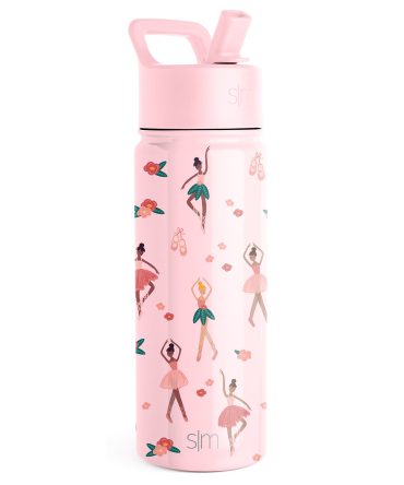 Summit Kids Water Bottle with Straw Lid