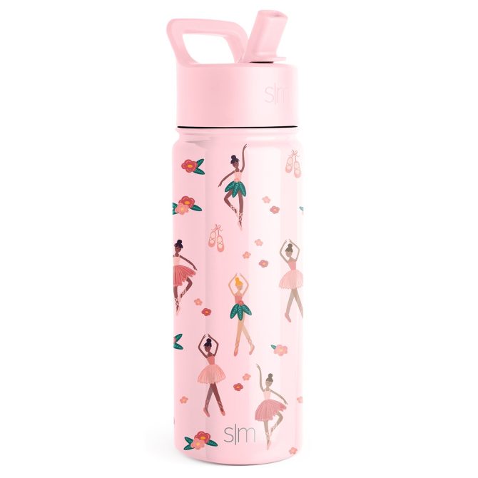 Summit Kids Water Bottle with Straw Lid