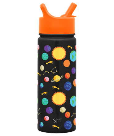 Summit Kids Water Bottle with Straw Lid