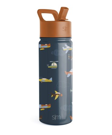 Summit Kids Water Bottle with Straw Lid