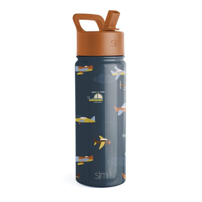 Summit Kids Water Bottle with Straw Lid