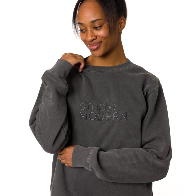 Simple Modern Crewneck Sweatshirt