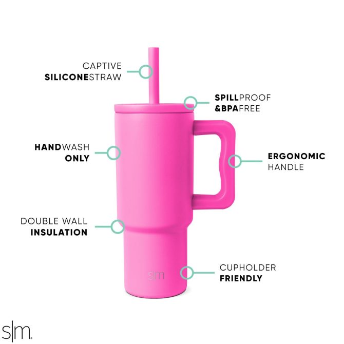 Trek Kids Tumbler with Silicone Straw Lid