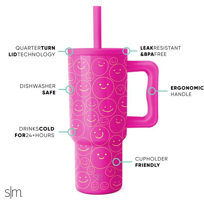 Trek Kids Tumbler with Silicone Straw Lid