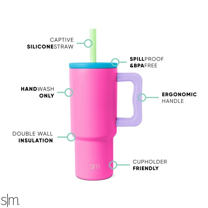 Trek Kids Tumbler with Silicone Straw Lid