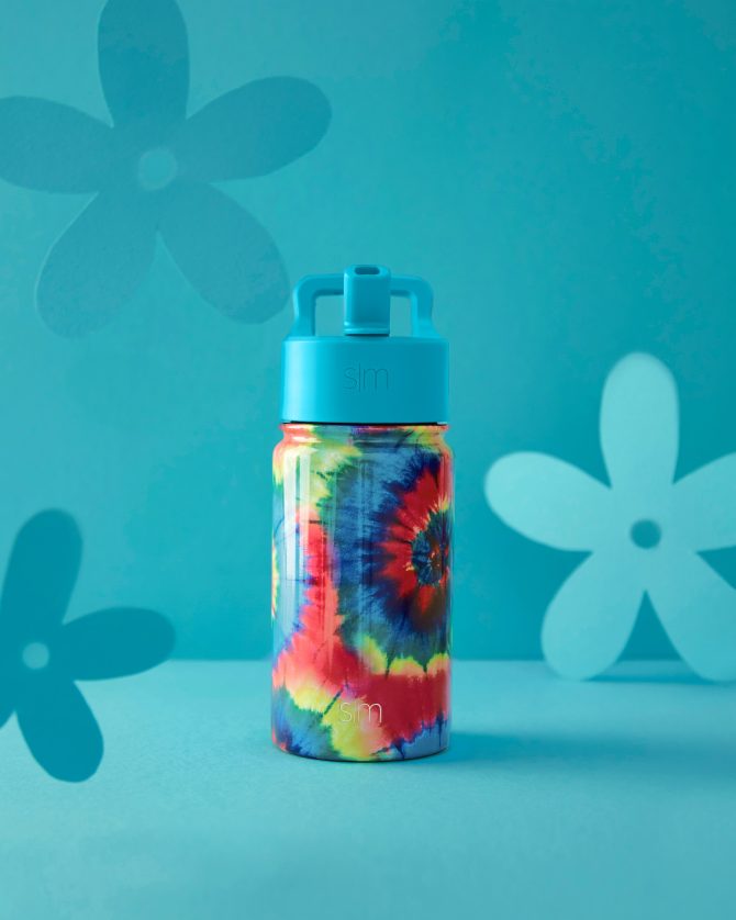 Summit Kids Water Bottle with Straw Lid