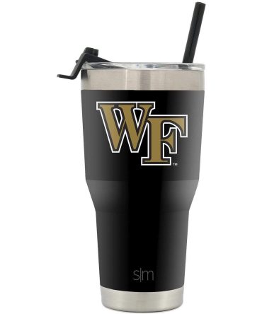 Collegiate Cruiser Tumbler with Flip Lid and Straw